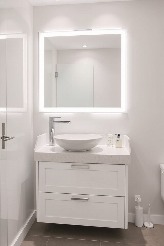 stylish space saving vanities