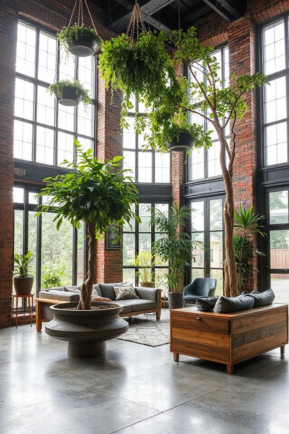 Luxurious Industrial Green Living Room Concept 9 sustainable luxurious industrial decor