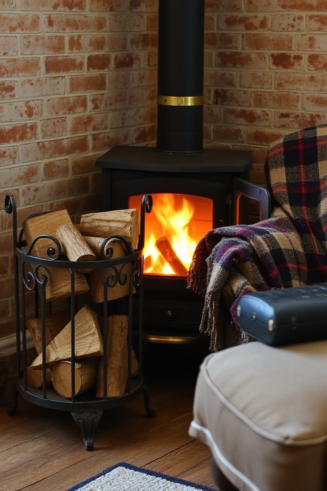 40 Wood-Burning Stove Decor Ideas To Warm Up Your Space 16 timeless charm and elegance