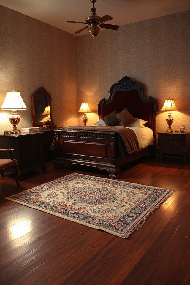 timeless vintage bedroom elegance
