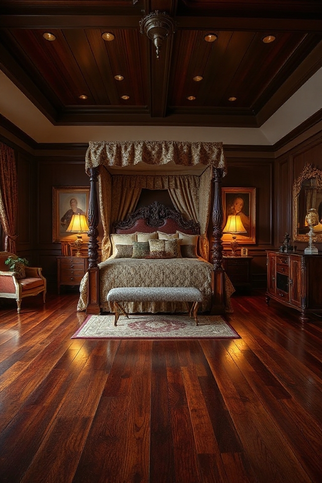 traditional dark cherry elegance