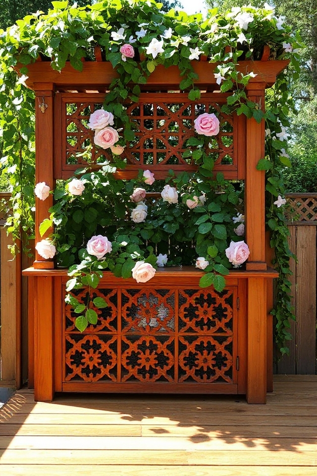 22 Deck Skirting Ideas To Enhance Your Outdoor Aesthetic 48 transform your deck naturally