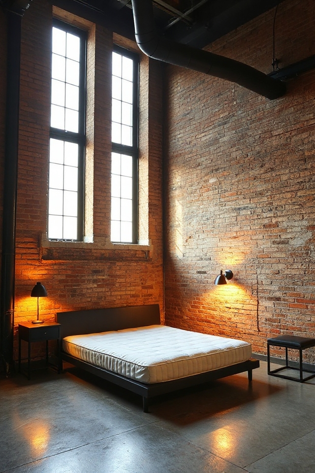 Would You Try A No Headboard Bedroom? These 22 Homes Make It Work 16 urban industrial bedroom design