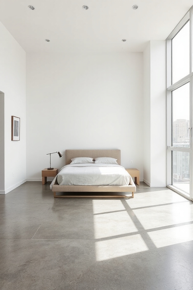 Would You Try A No Headboard Bedroom? These 22 Homes Make It Work 2 urban minimalist bedroom elegance