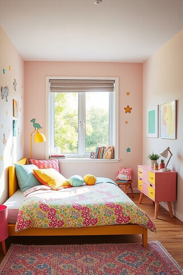 Would You Try A No Headboard Bedroom? These 22 Homes Make It Work 107 vibrant playful kids decor