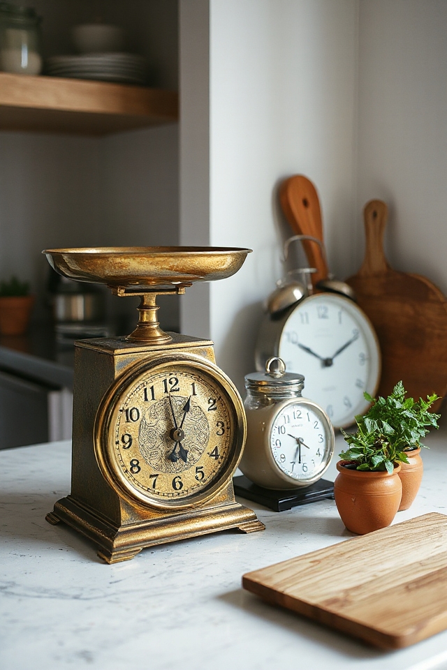 28 Kitchen Counter Styling Ideas That Are Functional and Beautiful 22 vintage kitchen decor statement
