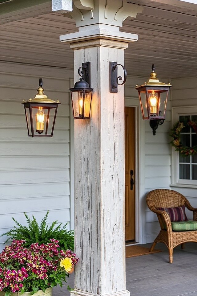 vintage lanterns enhance charm