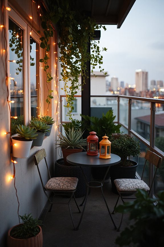 25 Small Balcony Apartment Decor Ideas That Will Transform Your Tiny Space 5 warm cozy enchanting balcony retreat