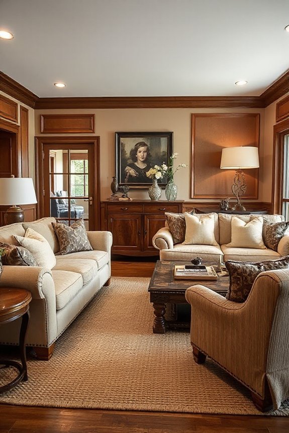 Don’t Miss These 22 Stunning Living Rooms in Warm Neutrals 30 warm neutrals and wood