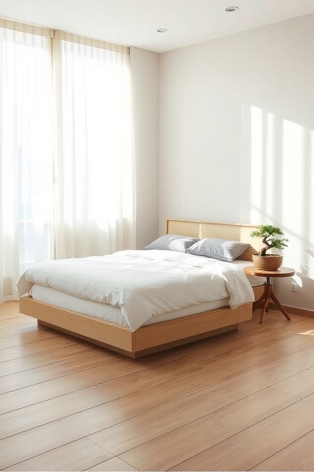 Would You Try A No Headboard Bedroom? These 22 Homes Make It Work 79 zen inspired minimalist tranquility